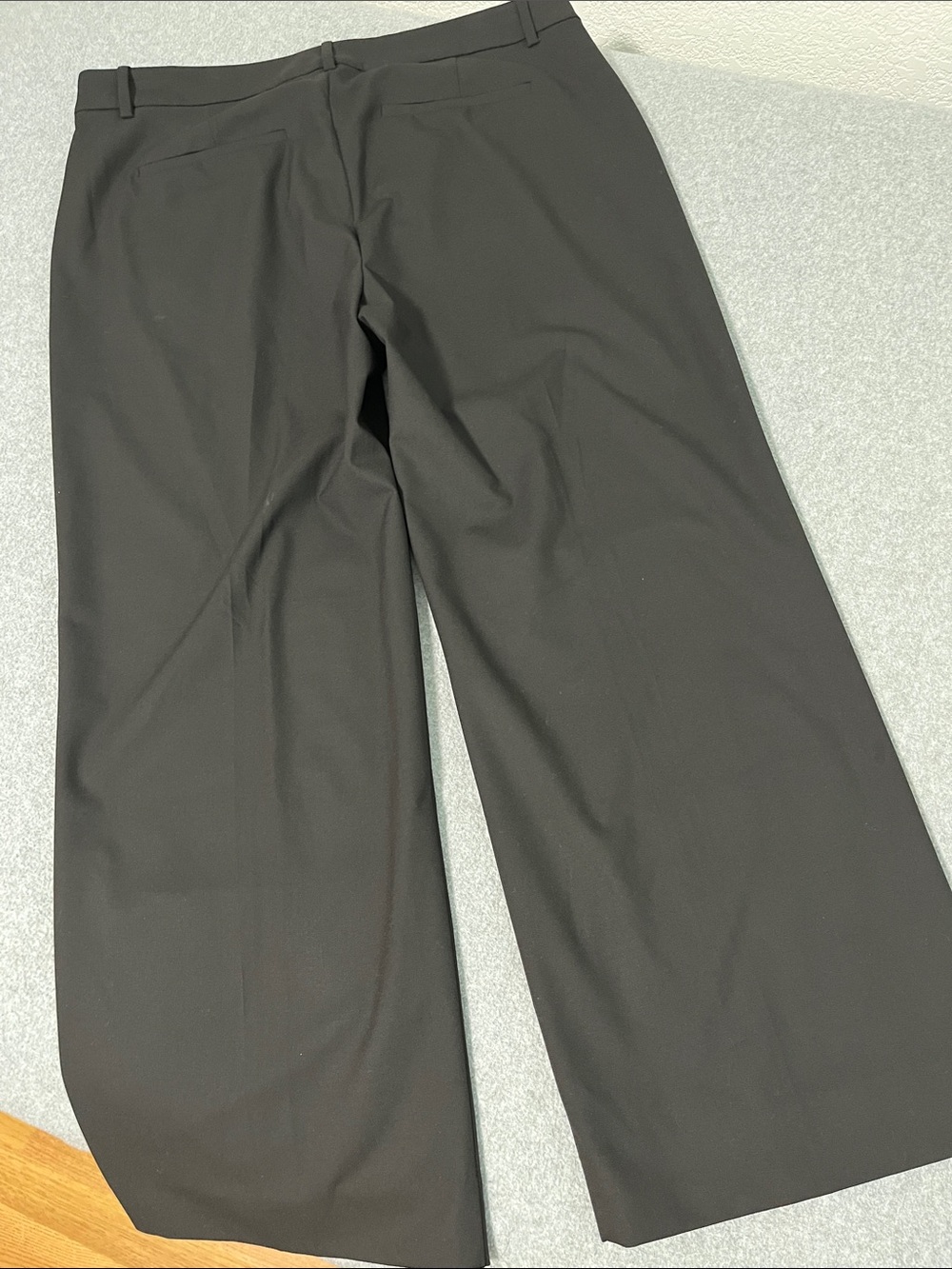 J. Crew Black Wide-Leg Dress Pants Womens 12 Preppy Academia Office Career - Picture 8 of 13